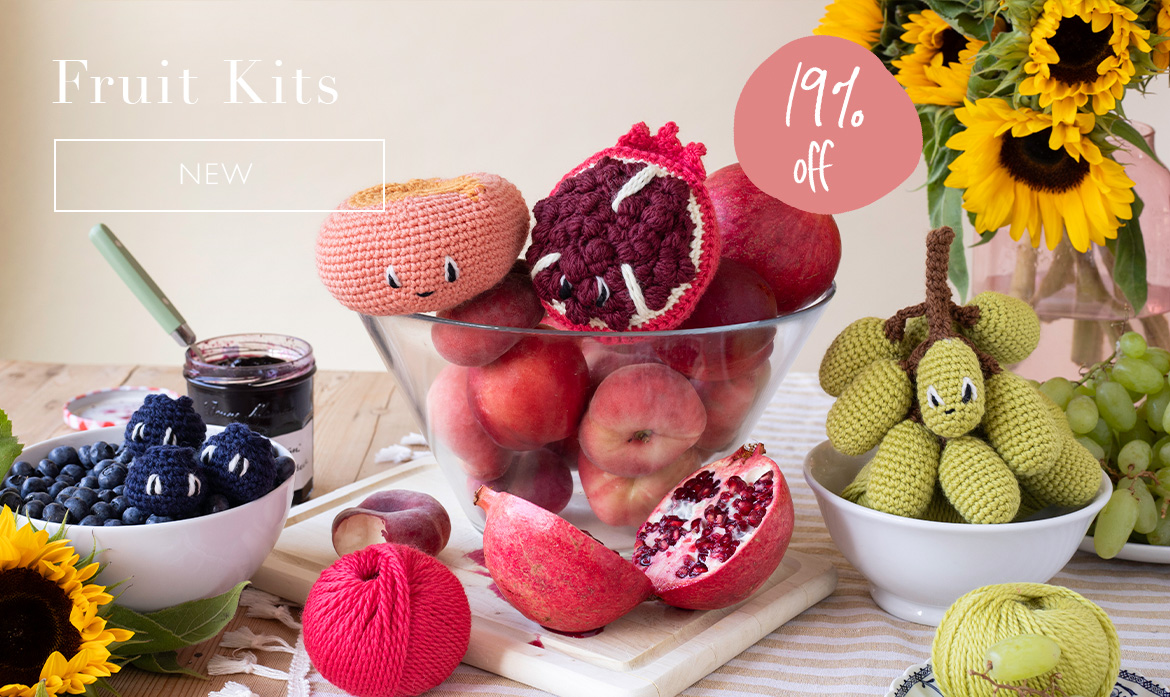 Fruit kits birthday discount crochet patterns new toft